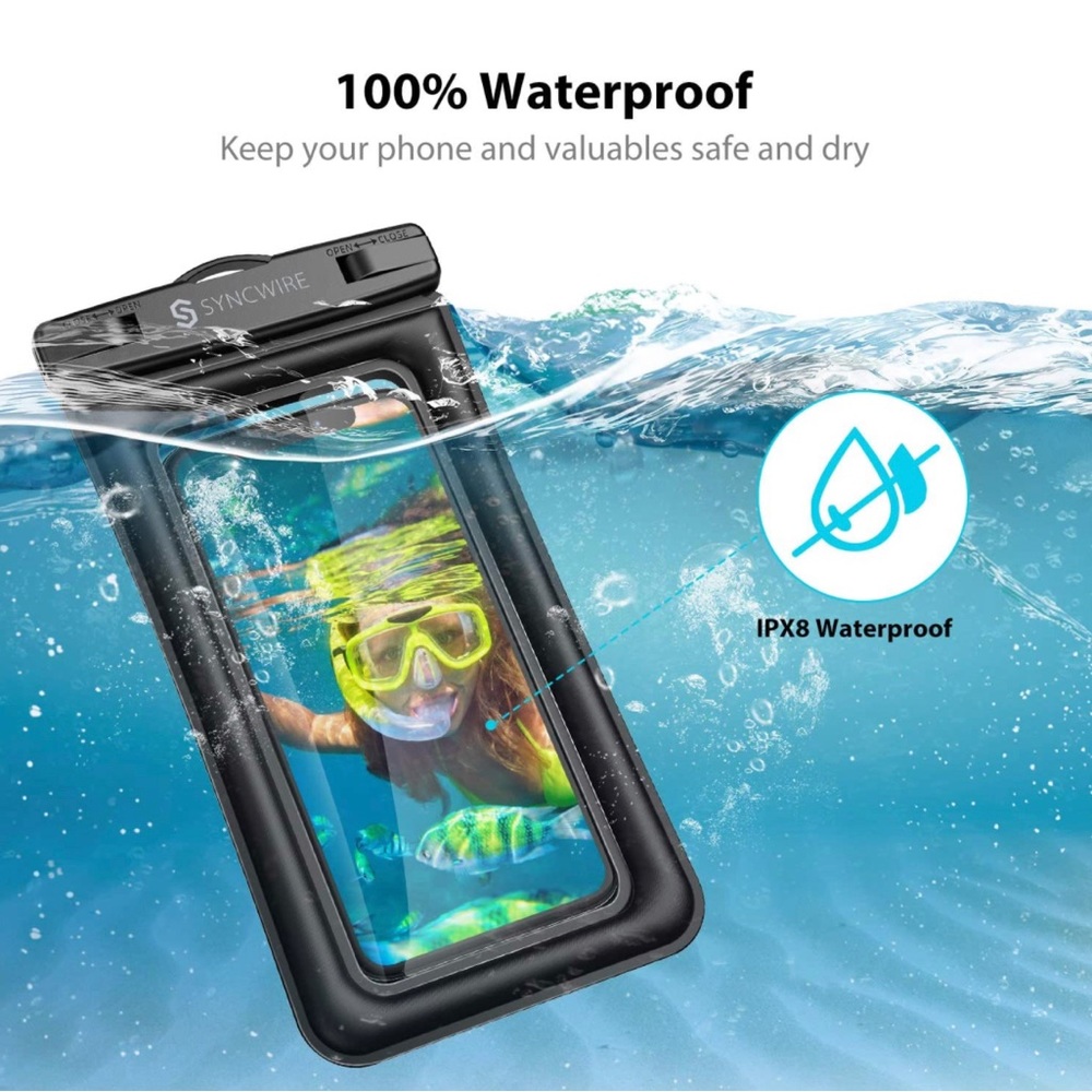 Waterproof phone pouch/ case